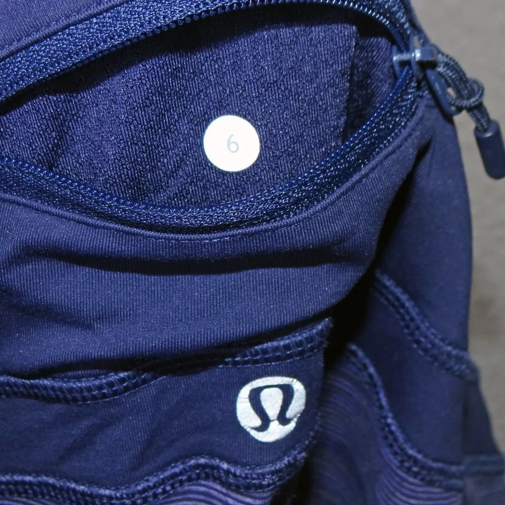 Lululemon Run Spirit Tight II Wee Are From Space Deep Indigo Leggings Size 6